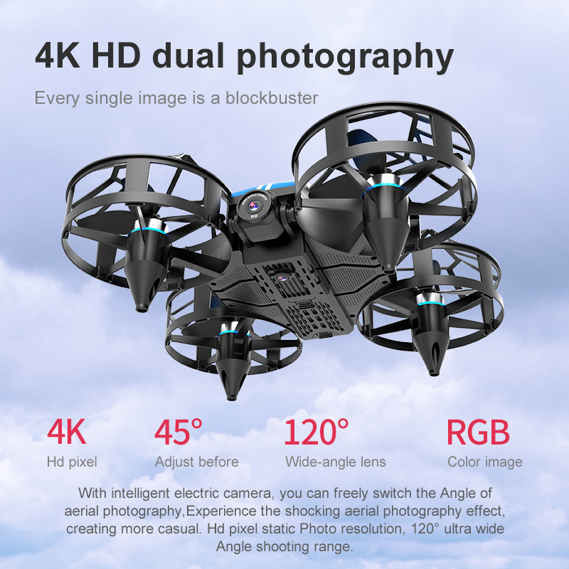 Nowy Mini Dron 812PRO profesjo – Drone Kit Tricopter recenzja i cena